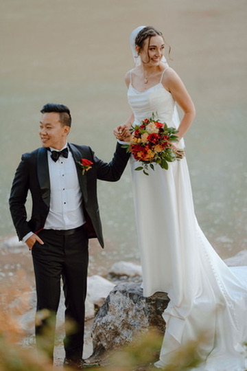 River Cafe Calgary Wedding Ceremony