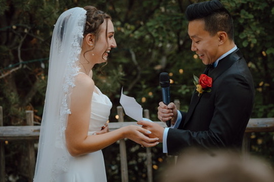 River Cafe Calgary Wedding Ceremony