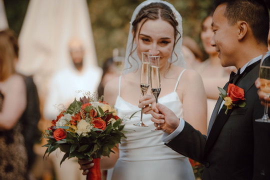 River Cafe Calgary Wedding Ceremony